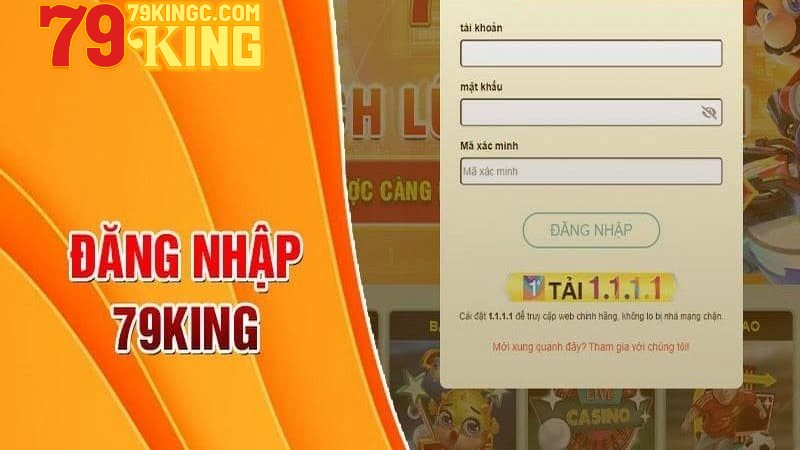 Giới thiệu về đăng nhập 79King